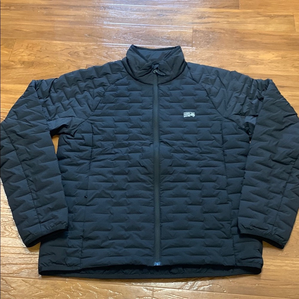 Mountain Hardwear Black Quilted Insulated Jacket